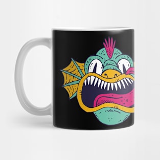 Lake monster is hungry Mug